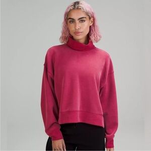 BOGO! Lululemon Softstreme Turtleneck Pullover in Pomegranate Size 0 / XS